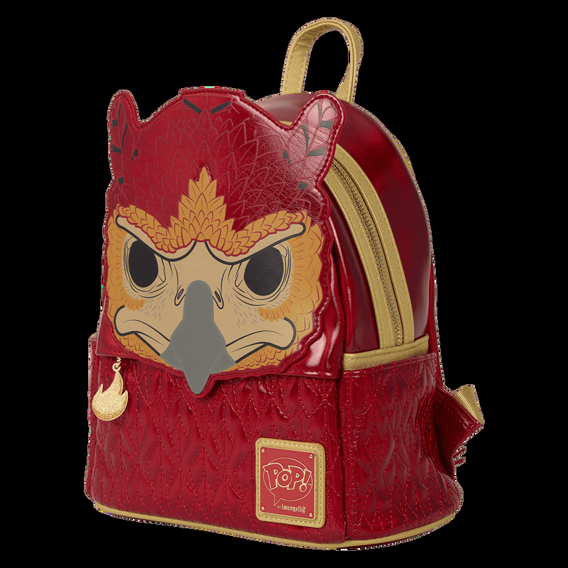 Loungefly Funko Pop By Loungefly Harry Potter Exclusive Fawkes Phoenix Cosplay Mini Backpack