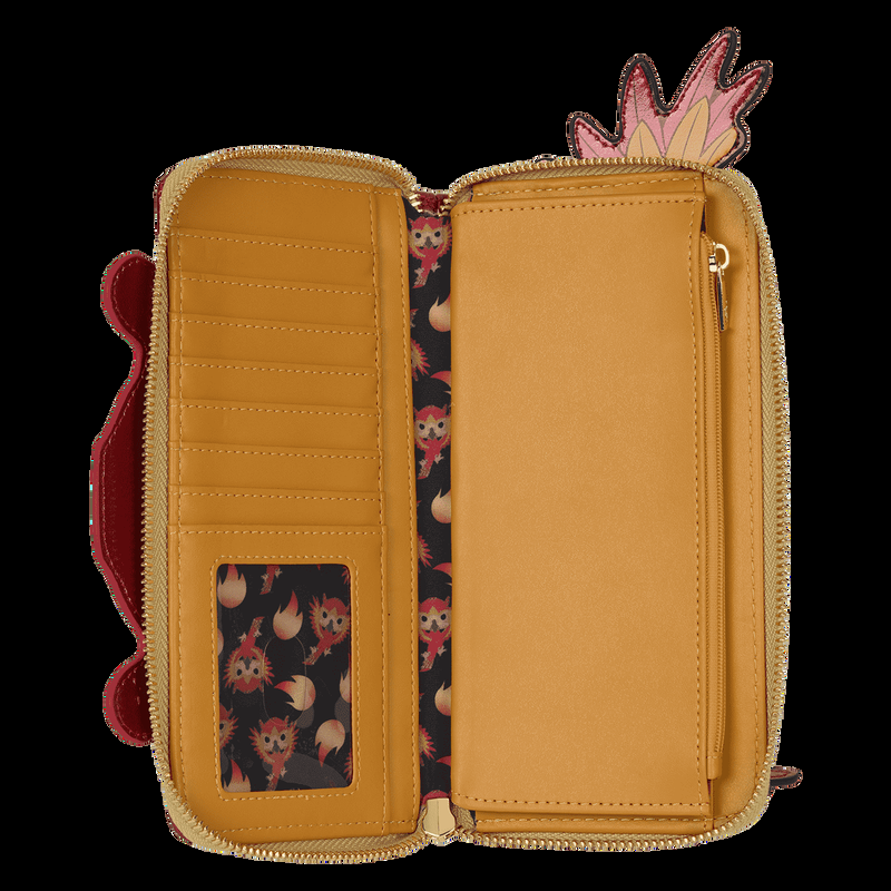 Loungefly Funko Pop By Loungefly Harry Potter Exclusive Fawkes Phoenix Cosplay Zip Around Wallet