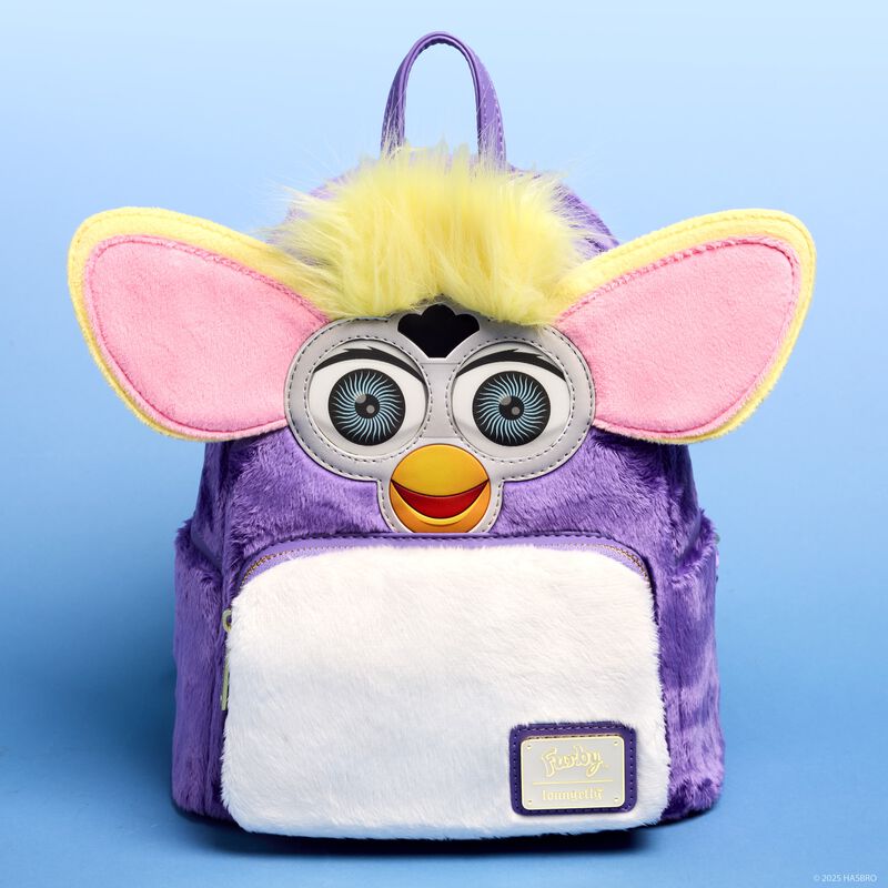 loungefly Furby Plush Cosplay Lenticular Mini Backpack
