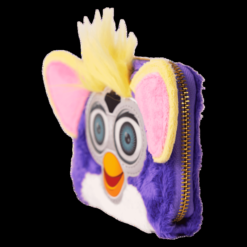 Loungefly Furby Plush Cosplay Lenticular Zip Around Wallet