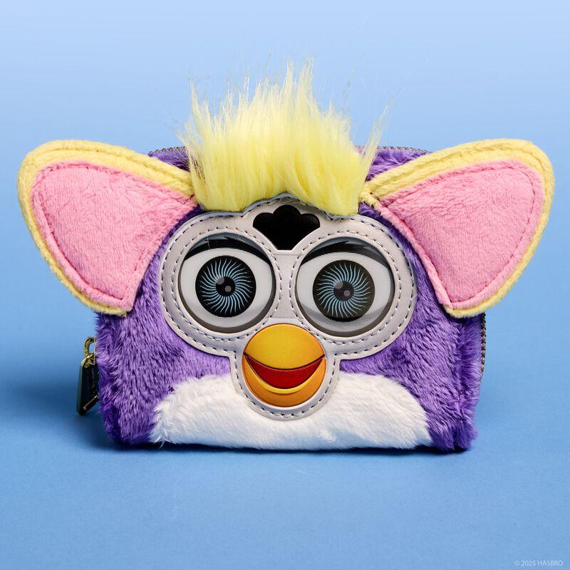 loungefly Furby Plush Cosplay Lenticular Zip Around Wallet