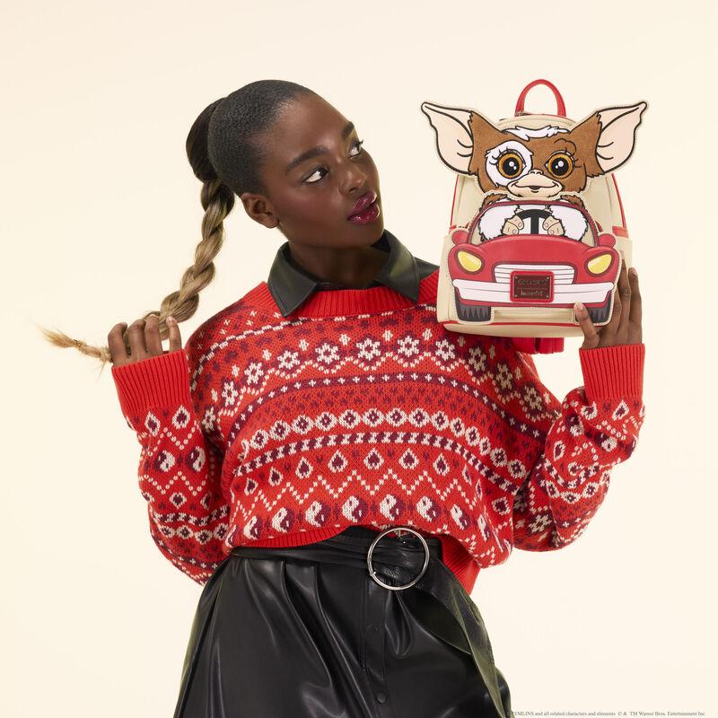 loungefly Gremlins Gizmo Plush Light-Up Mini Backpack