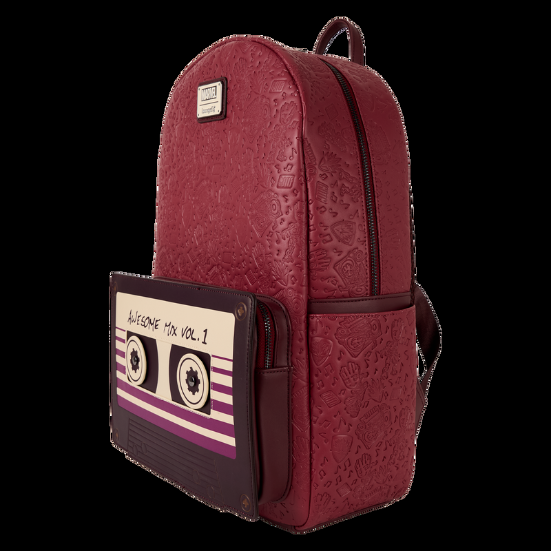 Loungefly Guardians Of The Galaxy Groot Mixtape All-Over Print Full-Size Backpack