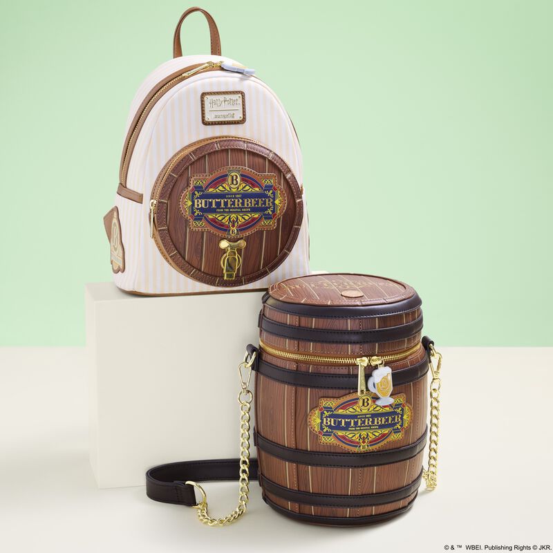 Loungefly Harry Potter Butterbeer Barrel Scented Mini Backpack