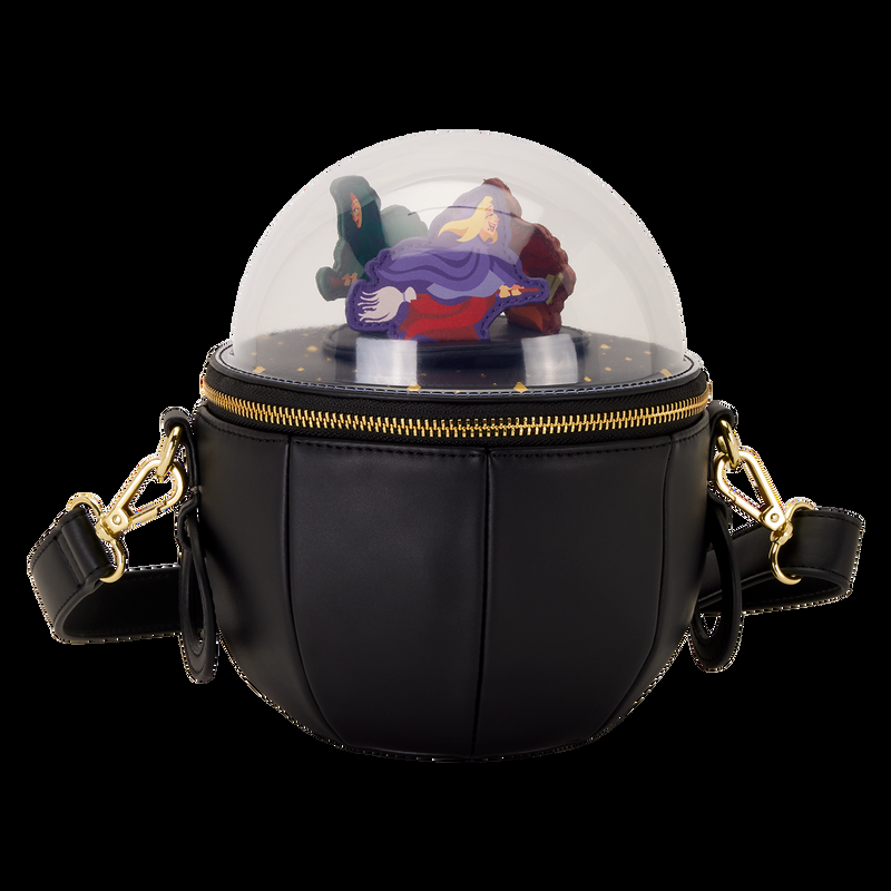 Loungefly Hocus Pocus Sanderson Sisters Flying Dome Figural Crossbody Bag