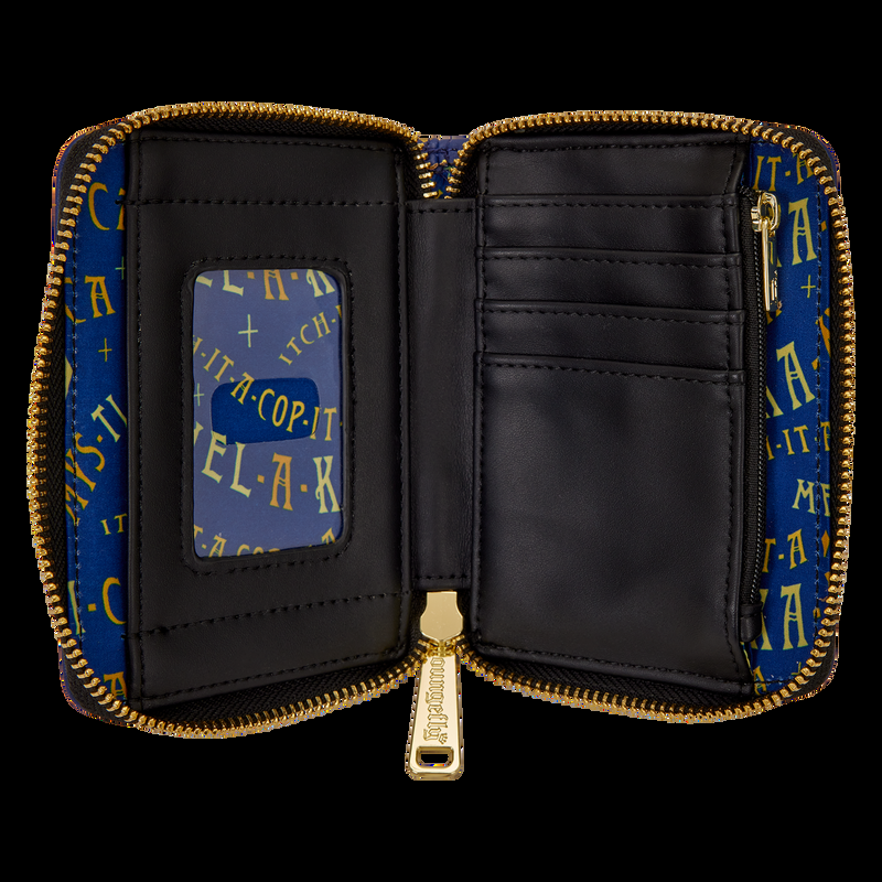 Loungefly Hocus Pocus Sanderson Sisters Night Sky Zip Around Wallet