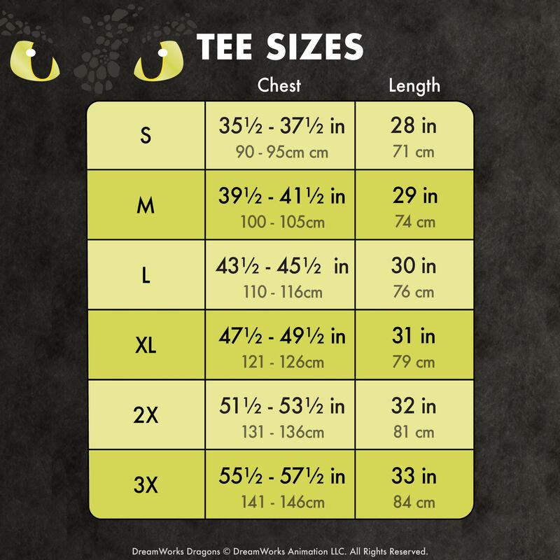 Loungefly How To Train Your Dragon Night Fury Toothless Unisex Tee