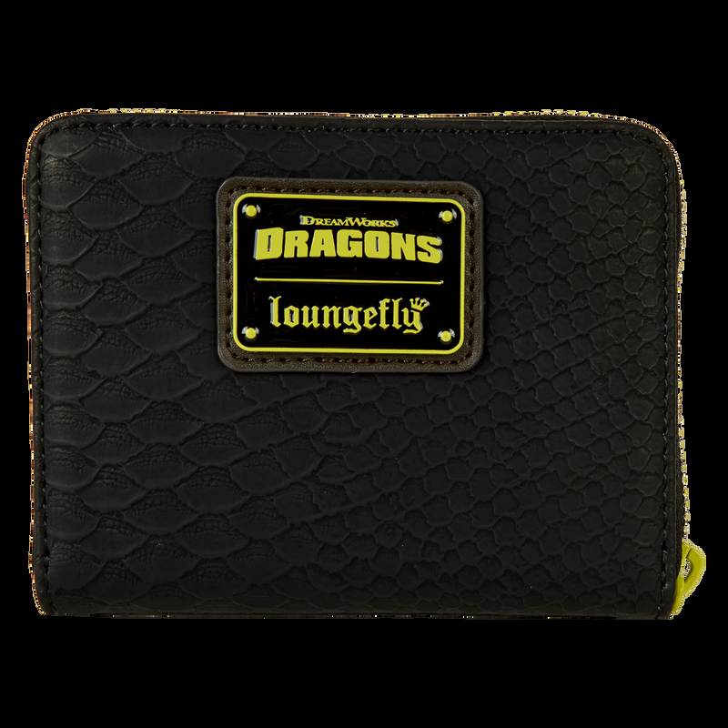 Loungefly How To Train Your Dragon Night Fury Trifold Wallet