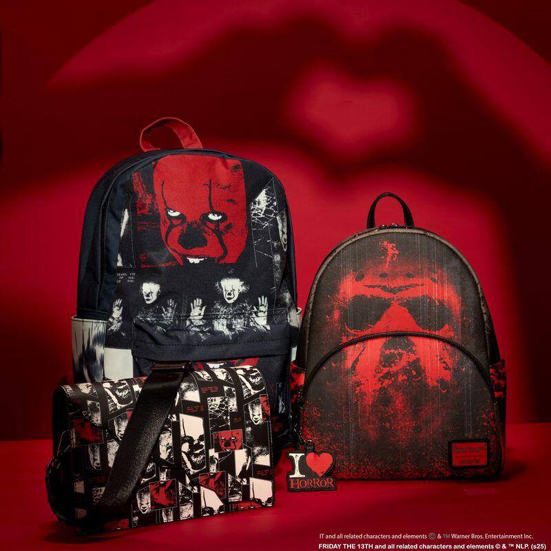 Loungefly I Heart Horror Friday The 13th Mini Backpack