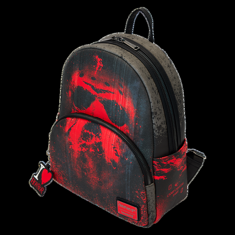 Loungefly I Heart Horror Friday The 13th Mini Backpack
