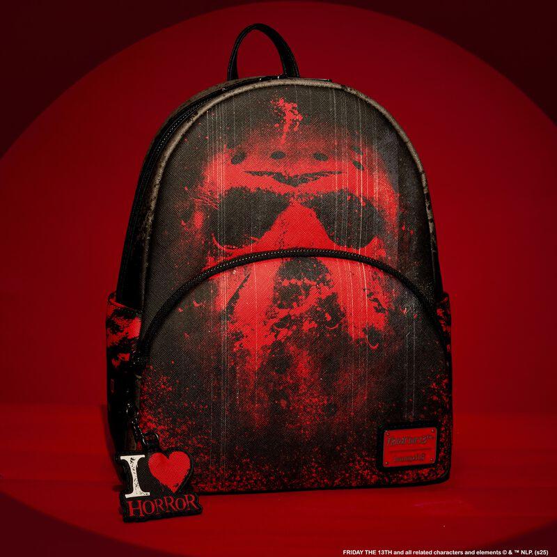 loungefly I Heart Horror Friday The 13th Mini Backpack