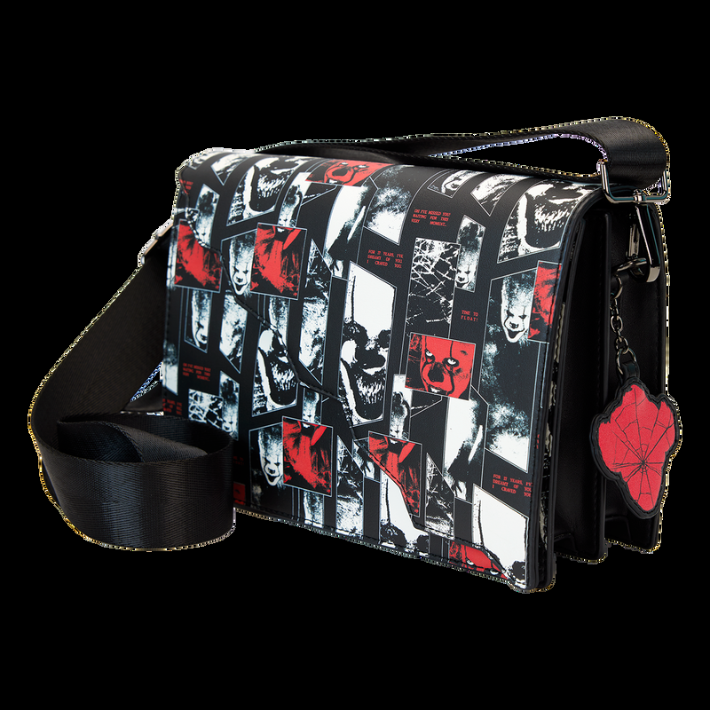 Loungefly I Heart Horror It Pennywise Glow Crossbody Bag