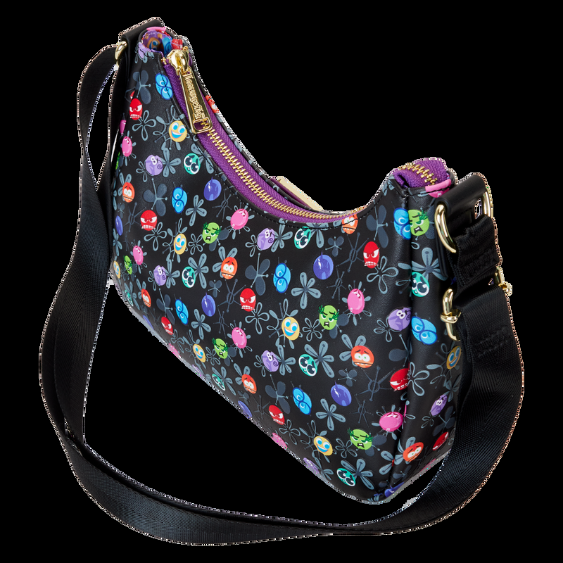 Loungefly Inside Out 2 Core Memories All-Over Print Crossbody Bag