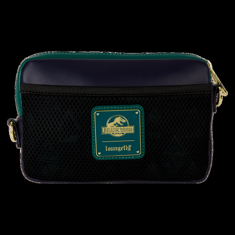 Loungefly Jurassic World Jungle Dinosaur Silhouette Sling Crossbody Bag With Coin Bag
