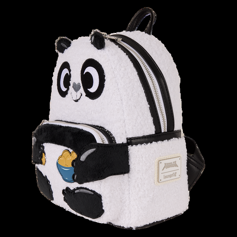 Loungefly Kung Fu Panda Plush Cosplay Mini Backpack