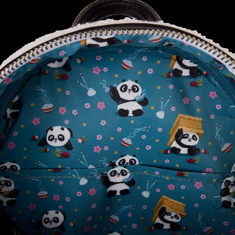 Loungefly Kung Fu Panda Plush Cosplay Mini Backpack