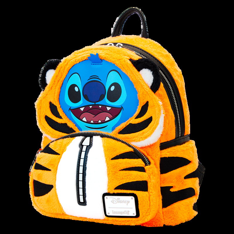 Loungefly Limited Edition Stitch In Rajah Costume Plush Cosplay Mini Backpack