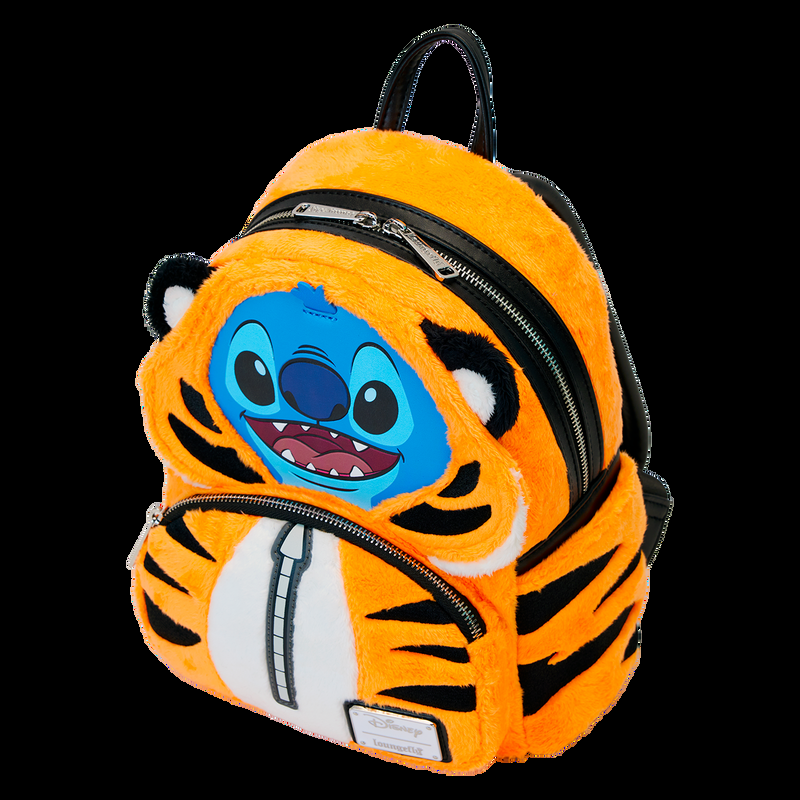 Loungefly Limited Edition Stitch In Rajah Costume Plush Cosplay Mini Backpack