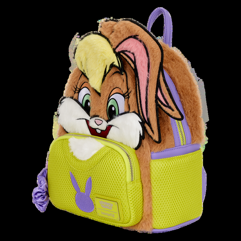 Loungefly Looney Tunes Lola Bunny Plush Cosplay Mini Backpack