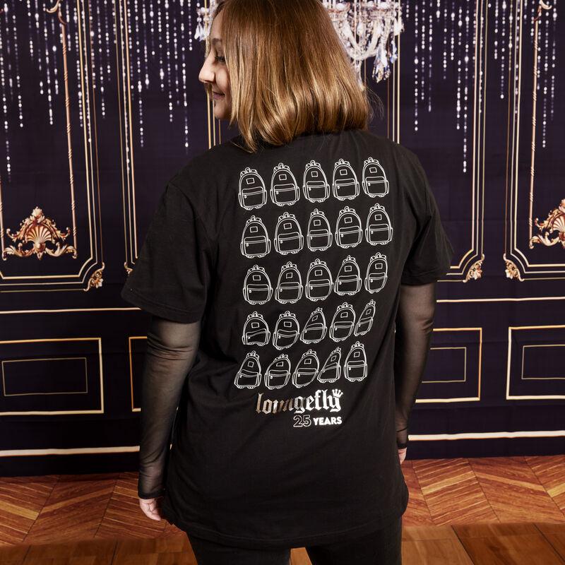 Loungefly Loungefly 25th Anniversary Logo Black Unisex Tee