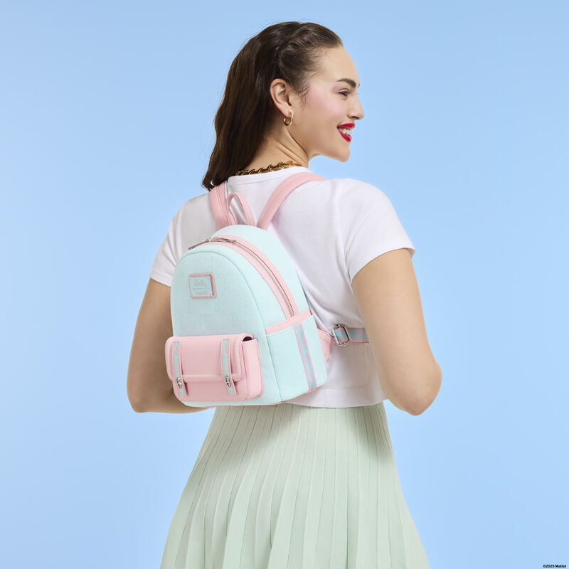 loungefly Classic Barbie Terry Cloth Mini Backpack