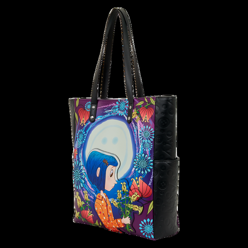 Loungefly Coraline Garden Glow Tote Bag