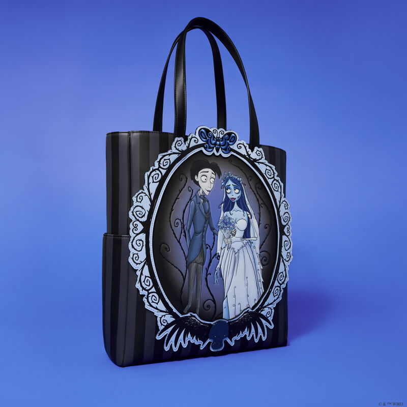 Loungefly Corpse Bride Victor & Emily Tote Bag