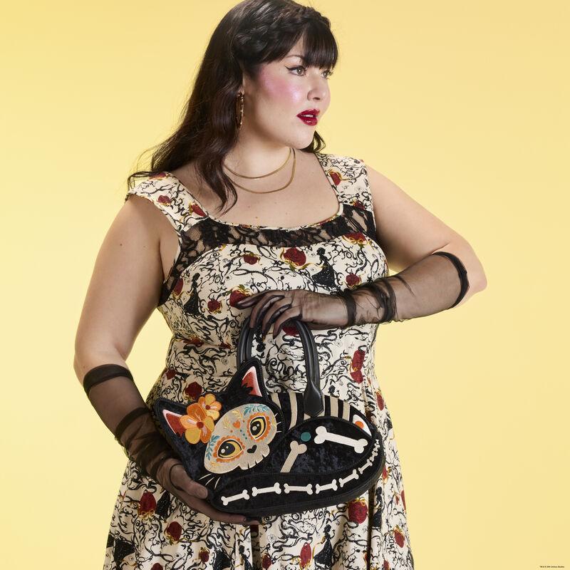 loungefly Loungefly Día de los Muertos Cat Alebrije Crossbody Bag