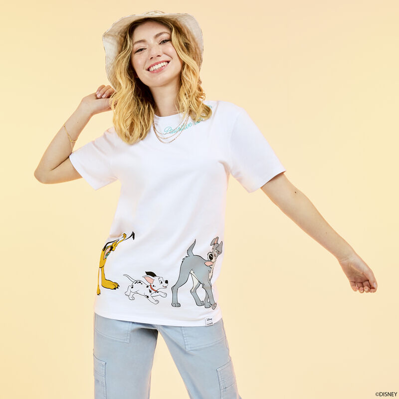 loungefly Disney Dogs & Cats Unisex Tee
