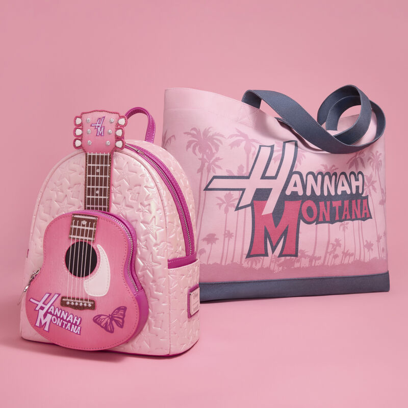 Loungefly Hannah Montana Guitar Canvas Tote Bag
