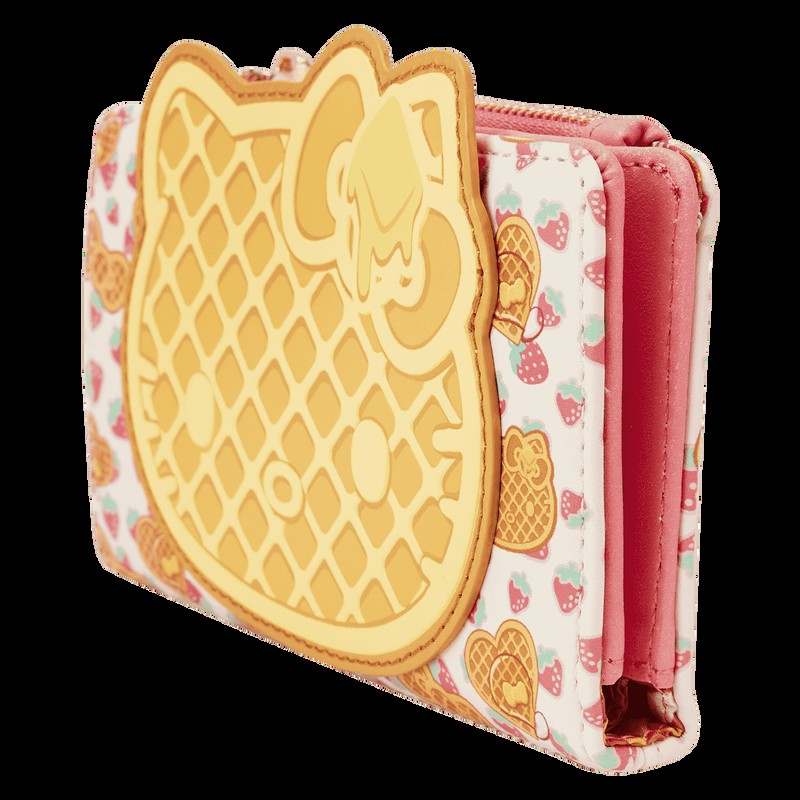Loungefly Hello Kitty Breakfast Waffle Flap Wallet