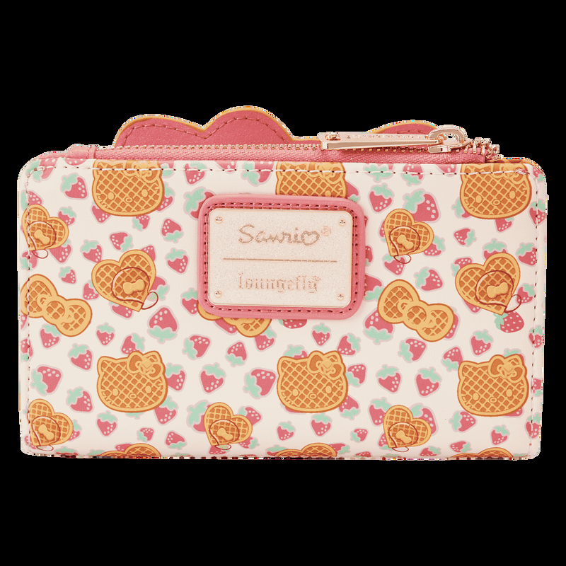 Loungefly Hello Kitty Breakfast Waffle Flap Wallet