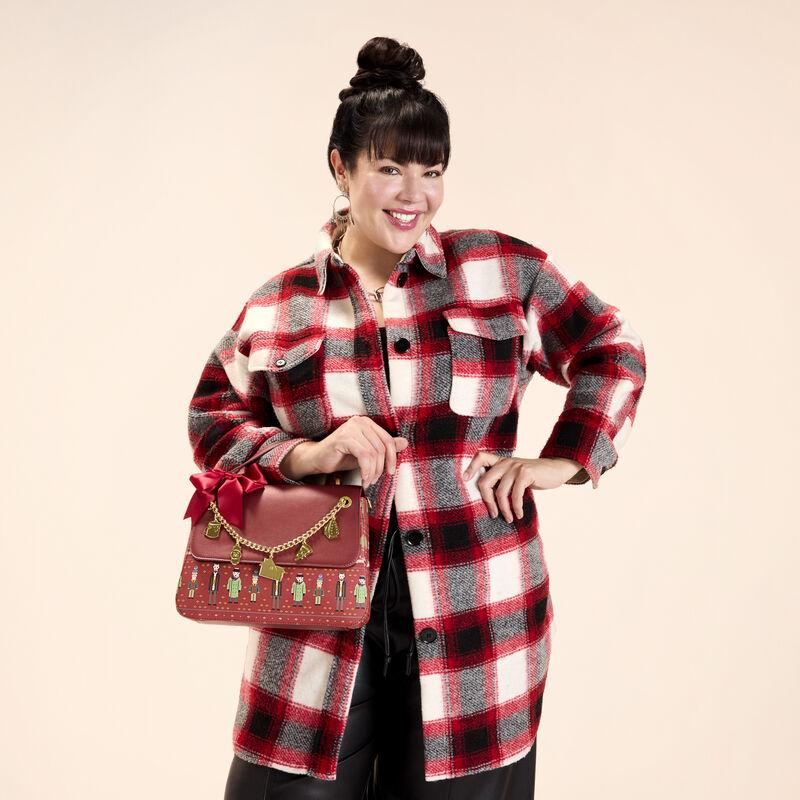 loungefly Home Alone Crossbody Bag with Charms