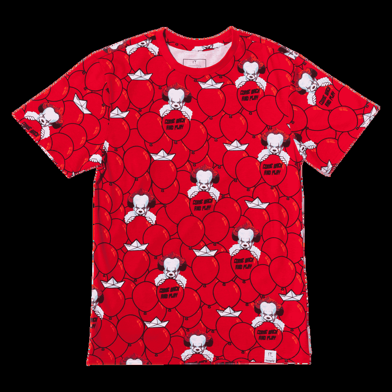 Loungefly It Pennywise Red Balloon Unisex Tee