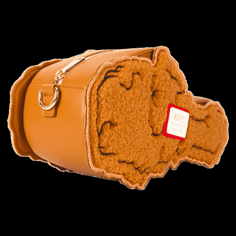 Loungefly KFC Drumstick Sherpa Crossbody Bag