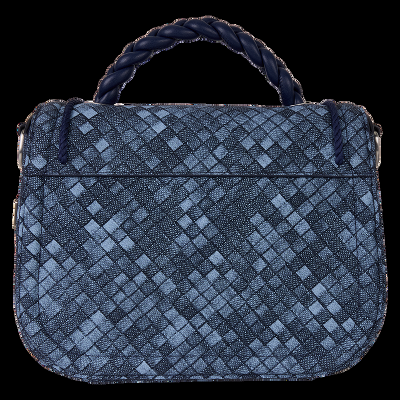 Loungefly Loungefly Faux Denim Crossbody Bag