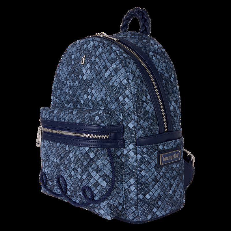 Loungefly Loungefly Faux Denim Mini Backpack