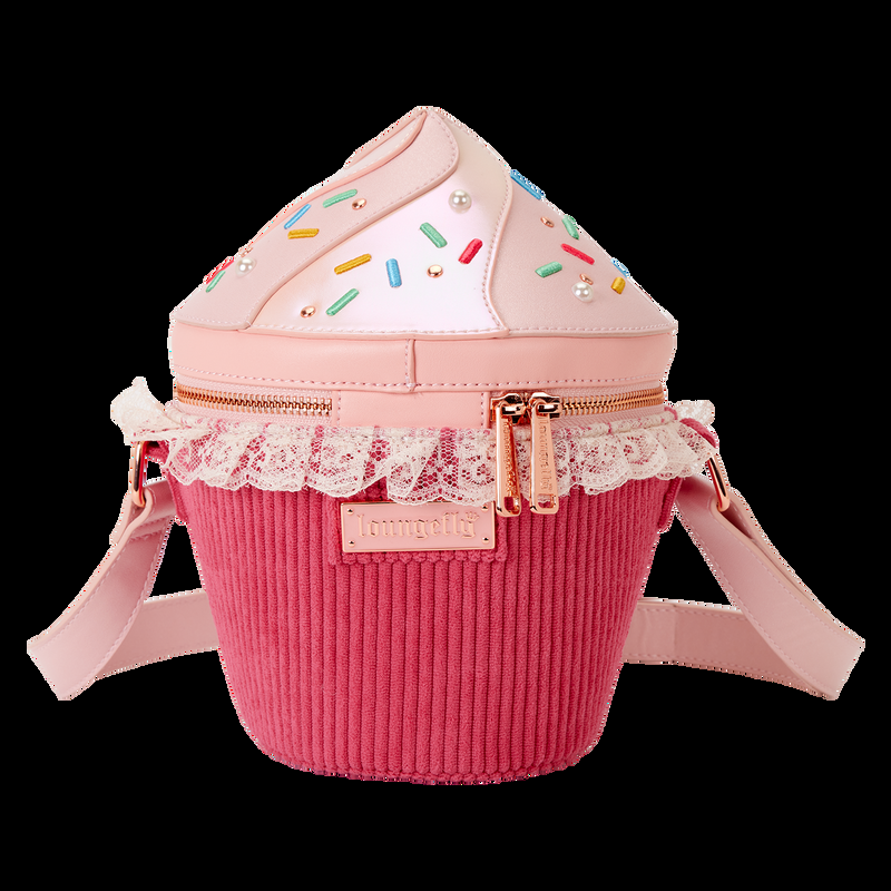Loungefly Loungefly Figural Cupcake Crossbody Bag