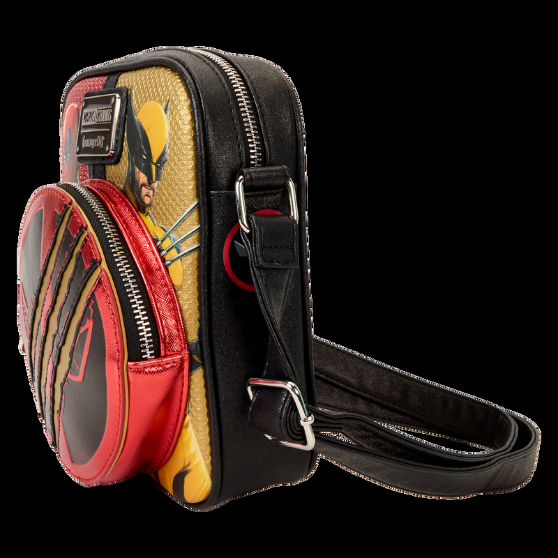 Loungefly Marvel Deadpool & Wolverine Crossbody Bag