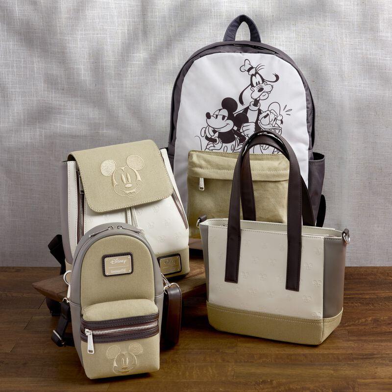 Loungefly Mickey & Friends Canvas Full-Size Backpack