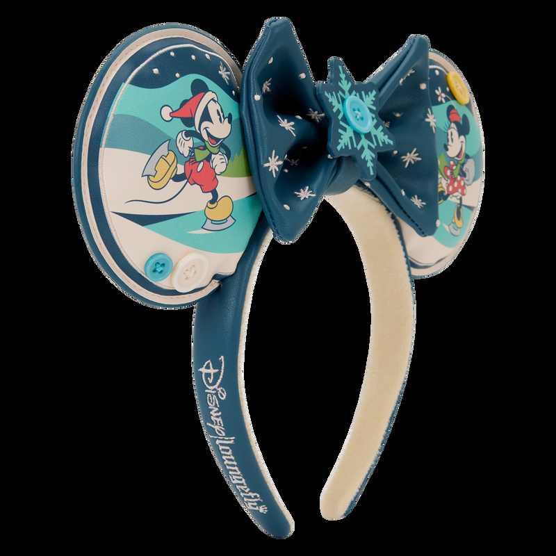 Loungefly Mickey & Minnie Holiday Ear Headband