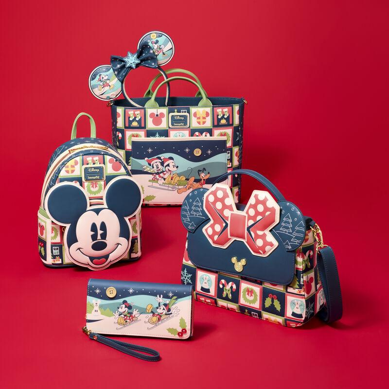 Loungefly Mickey Mouse Holiday Mini Backpack
