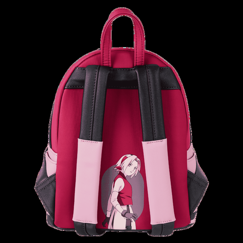 Loungefly Naruto Sakura Cosplay Mini Backpack