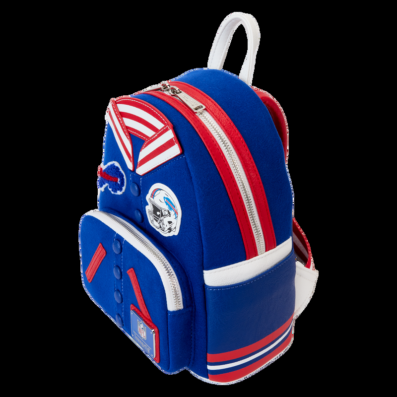 Loungefly NFL Buffalo Bills Varsity Mini Backpack