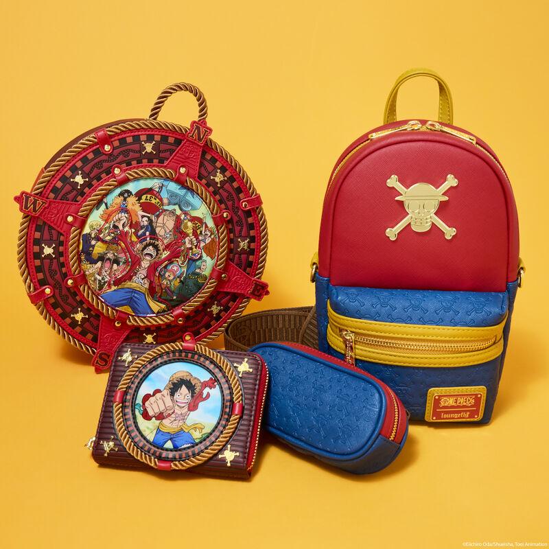 Loungefly One Piece Compass Figural Mini Backpack