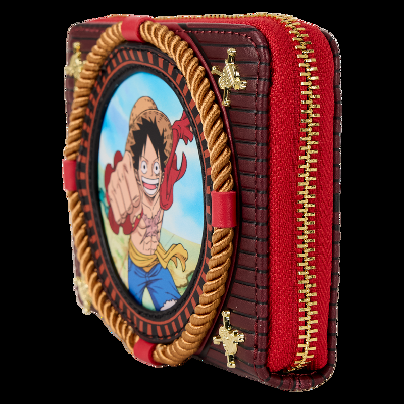 Loungefly One Piece Luffy Zip Around Wallet