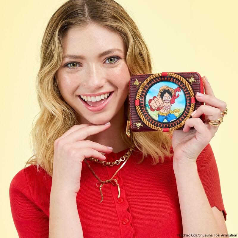 loungefly One Piece Luffy Zip Around Wallet