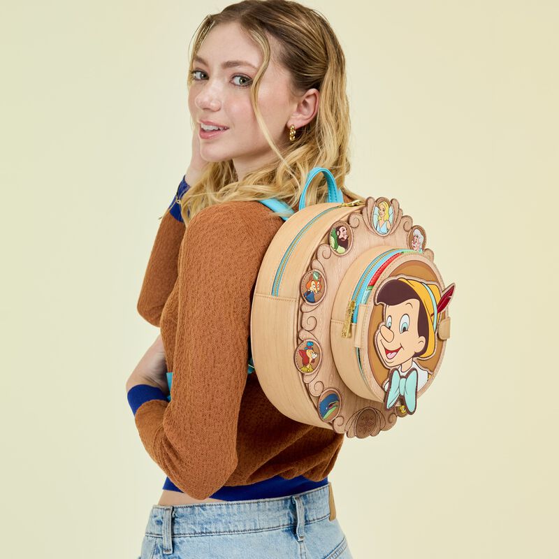 loungefly Pinocchio Cameo Mini Backpack