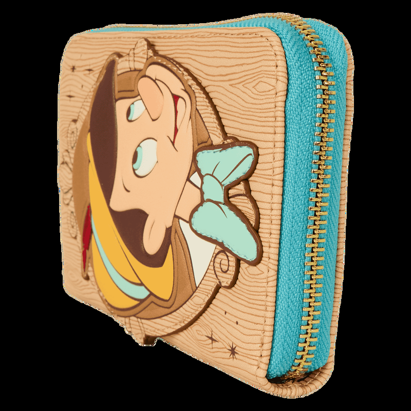Loungefly Pinocchio Cameo Zip Around Wallet
