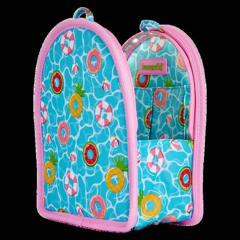 loungefly Loungefly Pool Day Light-Up Mini Backpack Bag Organizer Insert